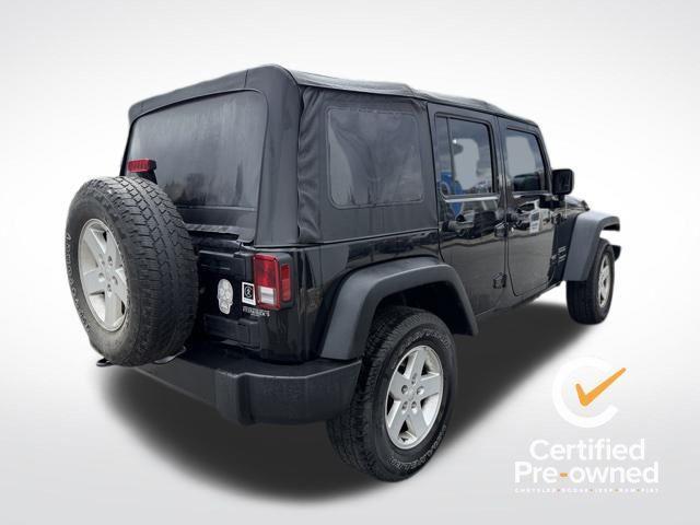 used 2016 Jeep Wrangler Unlimited car, priced at $15,497