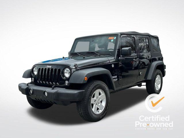used 2016 Jeep Wrangler Unlimited car, priced at $15,397