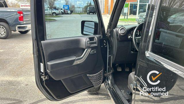 used 2016 Jeep Wrangler Unlimited car, priced at $15,197