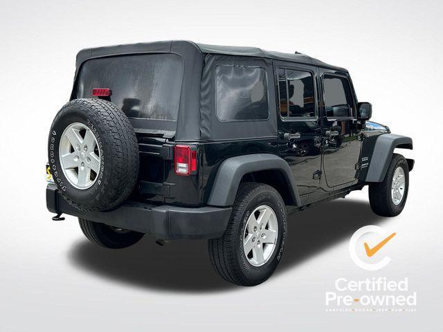 used 2016 Jeep Wrangler Unlimited car, priced at $15,197