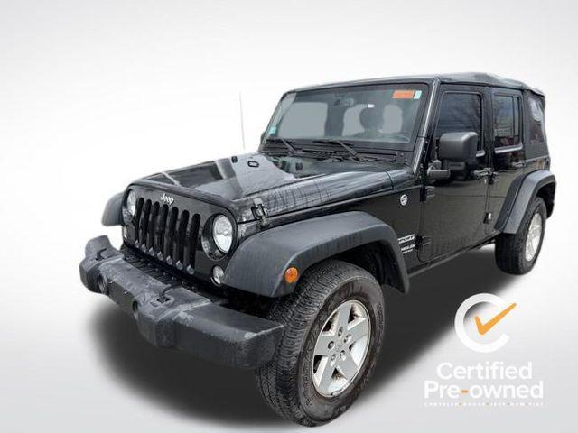 used 2016 Jeep Wrangler Unlimited car, priced at $15,497