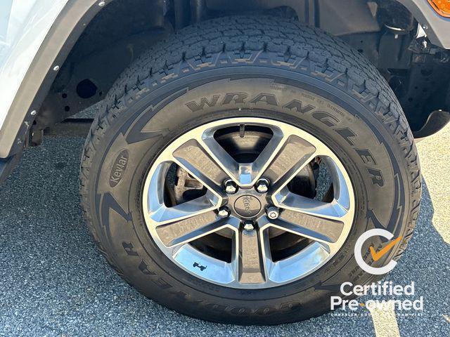used 2022 Jeep Wrangler Unlimited car, priced at $29,476