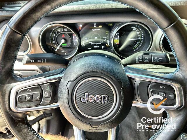 used 2021 Jeep Wrangler Unlimited 4xe car, priced at $29,985