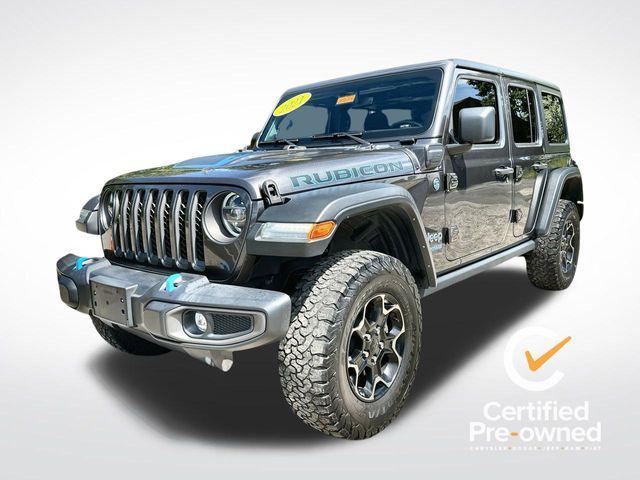 used 2021 Jeep Wrangler Unlimited 4xe car, priced at $28,997