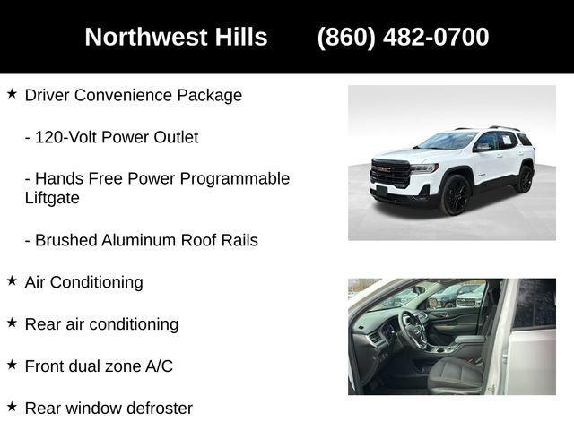 used 2023 GMC Acadia car, priced at $27,495