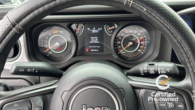 used 2024 Jeep Wrangler car, priced at $28,397