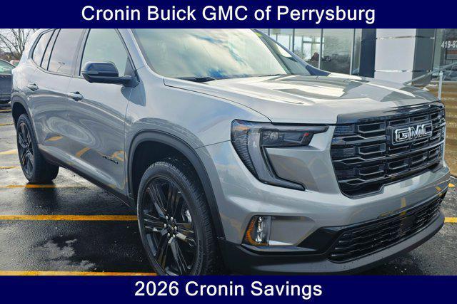 new 2026 GMC Acadia car, priced at $52,433