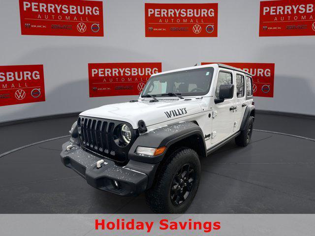 used 2020 Jeep Wrangler Unlimited car, priced at $24,206