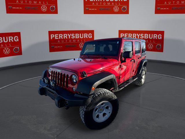 used 2014 Jeep Wrangler Unlimited car, priced at $13,313