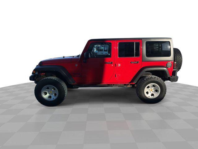 used 2014 Jeep Wrangler Unlimited car, priced at $13,313