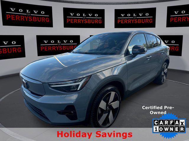 used 2023 Volvo C40 Recharge Pure Electric car, priced at $24,958