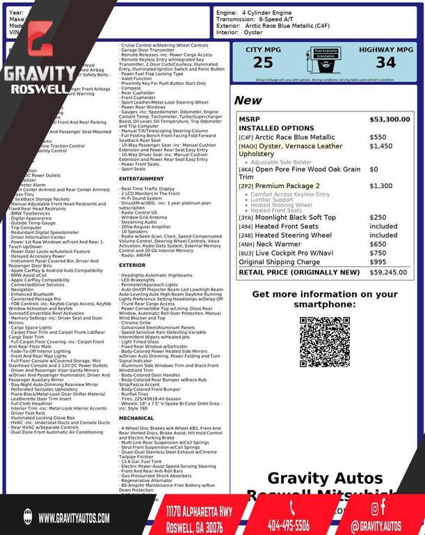 used 2022 BMW 430 car, priced at $38,997