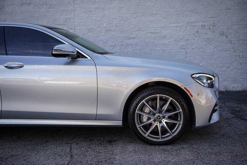 used 2021 Mercedes-Benz E-Class car, priced at $29,697