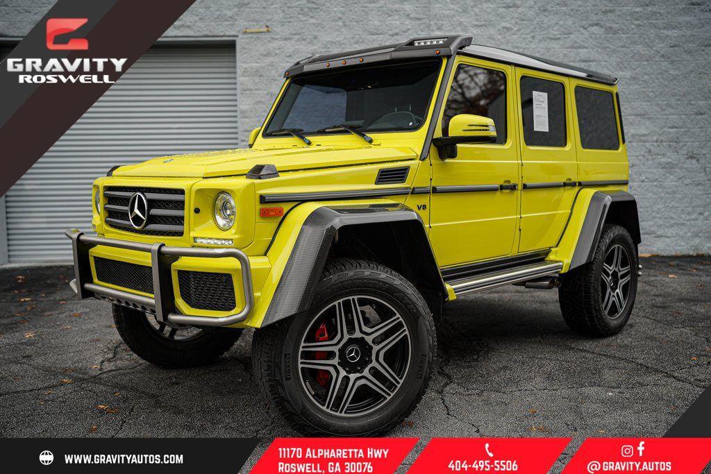 used 2018 Mercedes-Benz G 550 4x4 Squared car, priced at $118,492