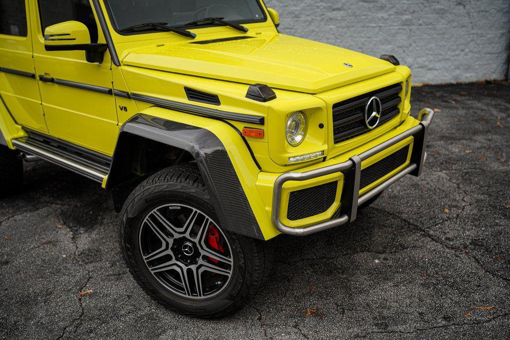used 2018 Mercedes-Benz G 550 4x4 Squared car, priced at $118,492