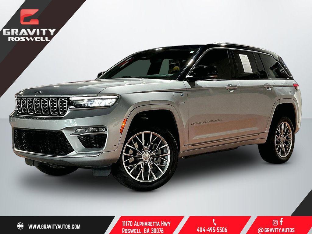 used 2023 Jeep Grand Cherokee 4xe car, priced at $36,992