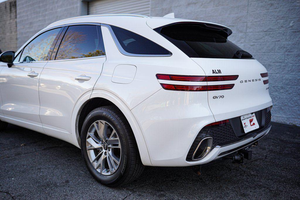 used 2023 Genesis GV70 car, priced at $30,997