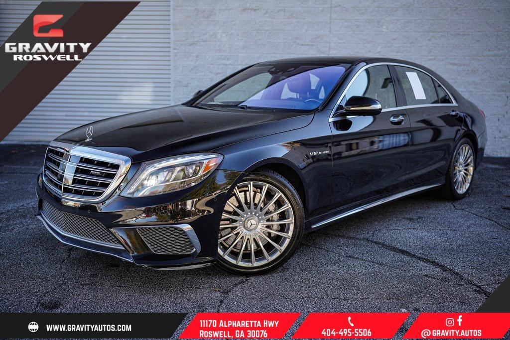 used 2016 Mercedes-Benz AMG S car, priced at $54,297