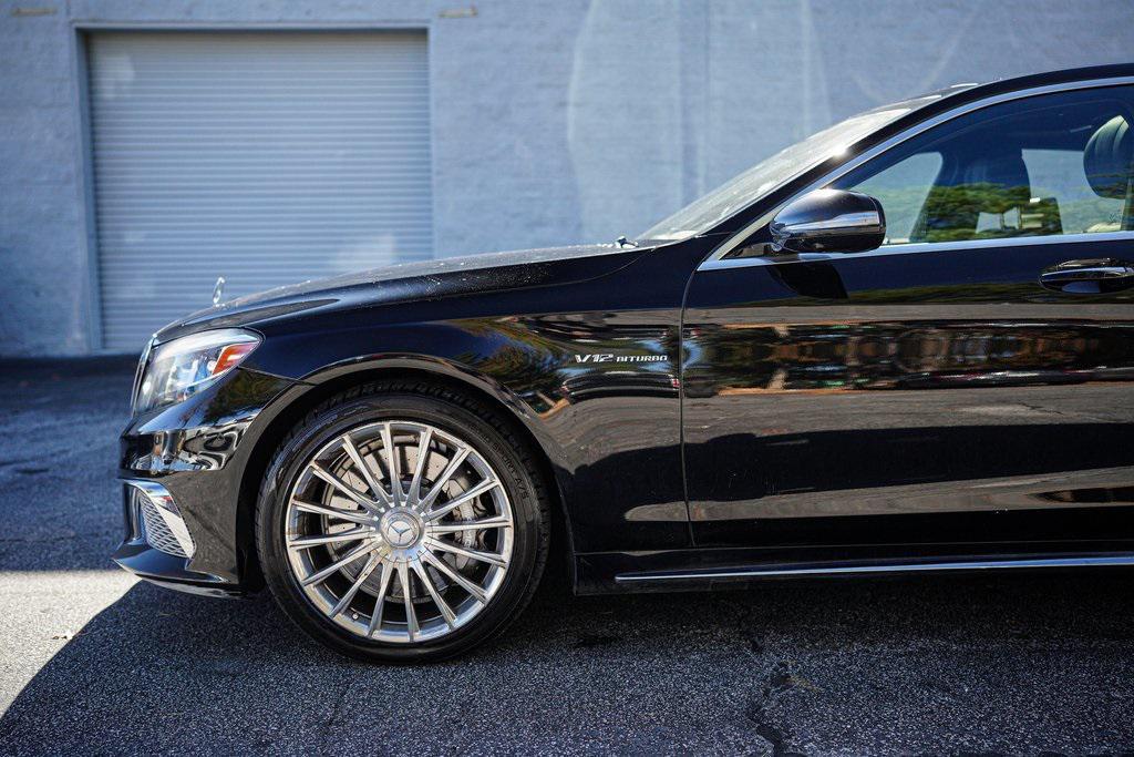 used 2016 Mercedes-Benz AMG S car, priced at $54,297