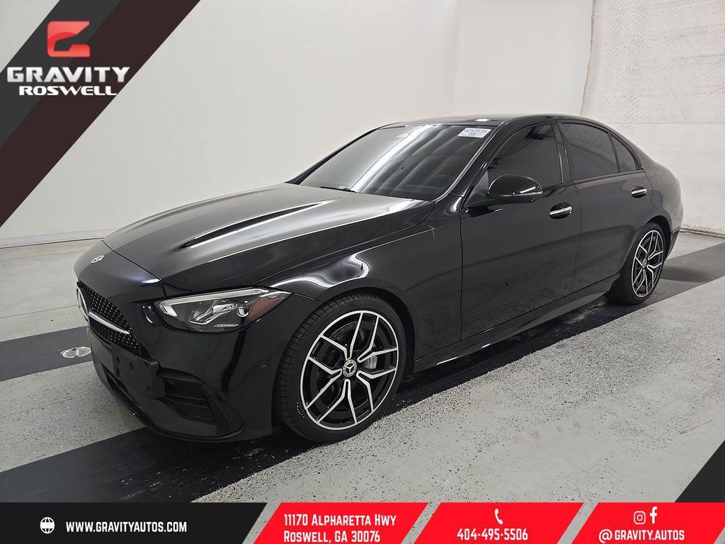 used 2023 Mercedes-Benz C-Class car, priced at $35,997