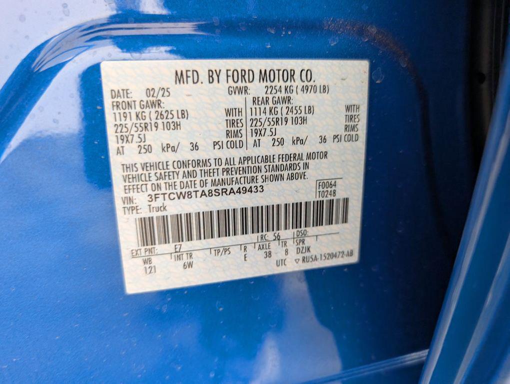 new 2025 Ford Maverick car, priced at $35,153