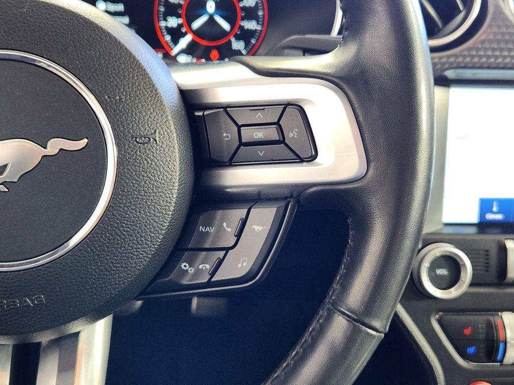 used 2021 Ford Mustang car, priced at $34,375