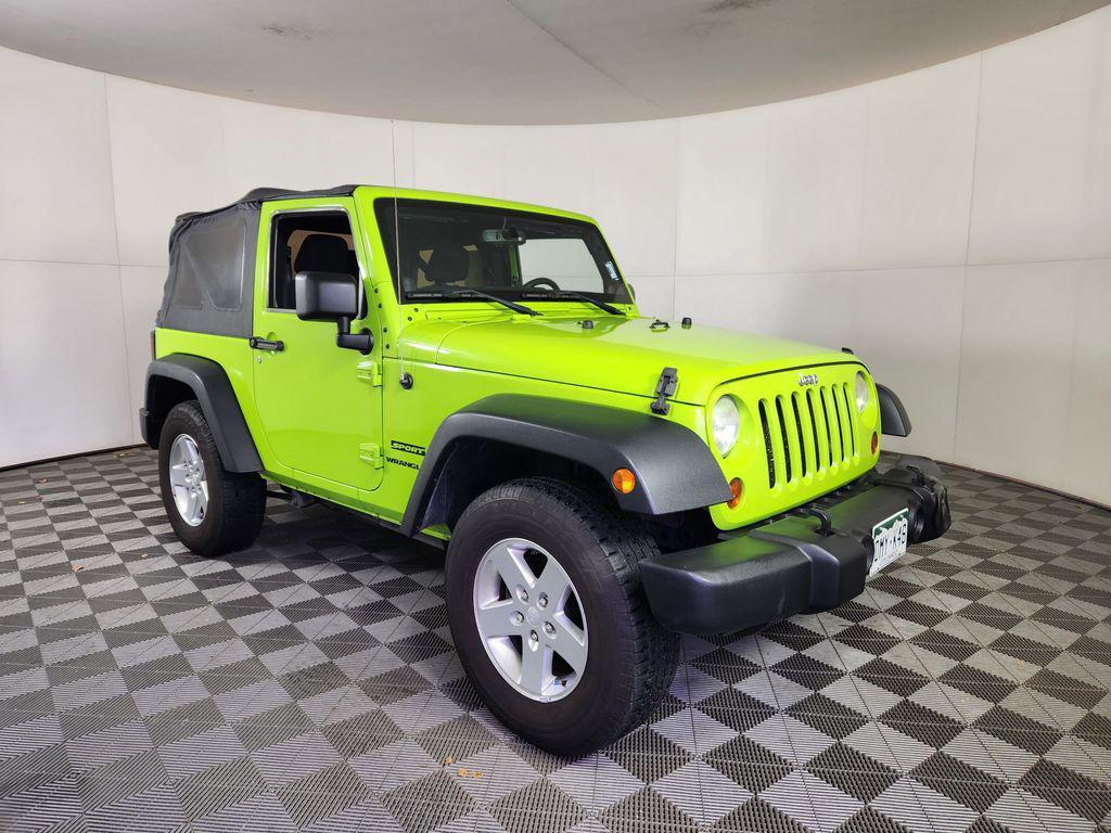 used 2013 Jeep Wrangler car, priced at $14,093