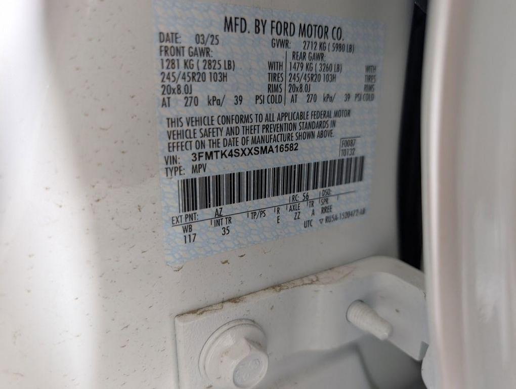 new 2025 Ford Mustang Mach-E car, priced at $52,514