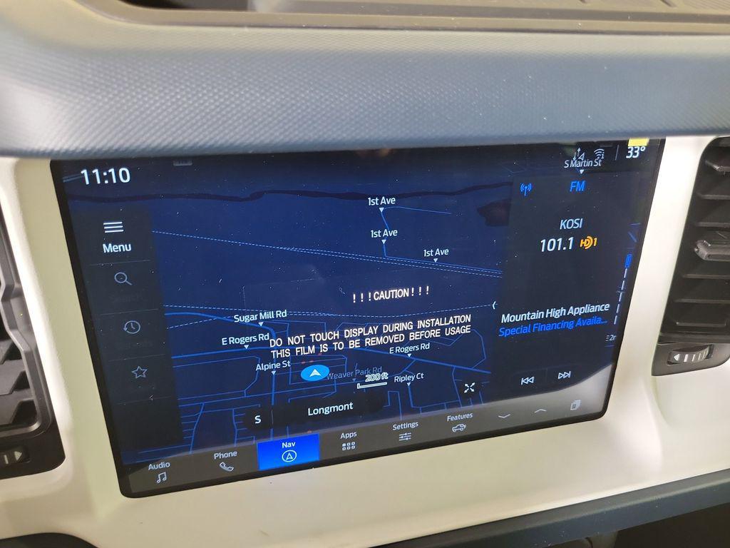 new 2025 Ford Bronco car, priced at $53,305