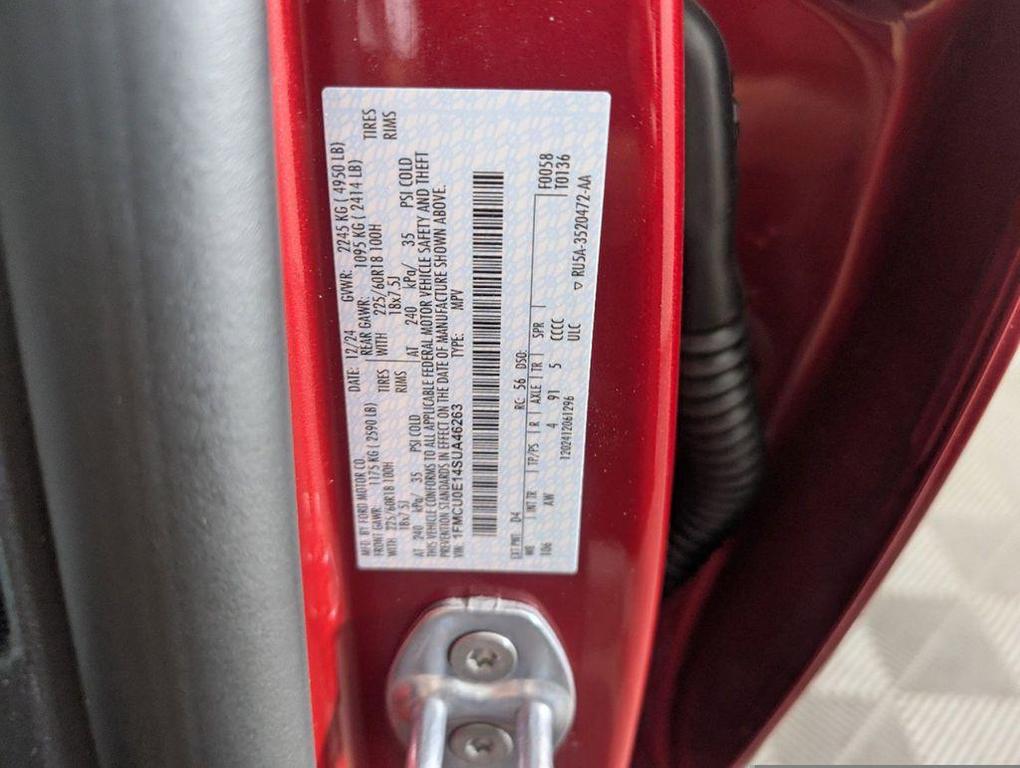 new 2025 Ford Escape PHEV car, priced at $34,577