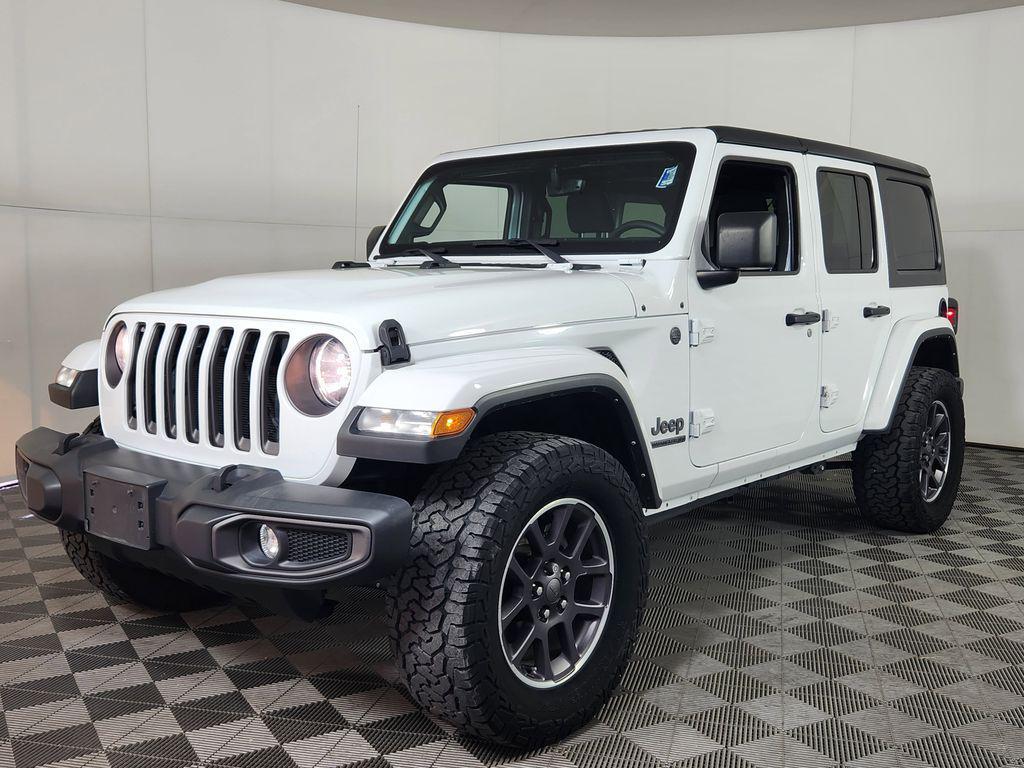 used 2021 Jeep Wrangler Unlimited car, priced at $25,330