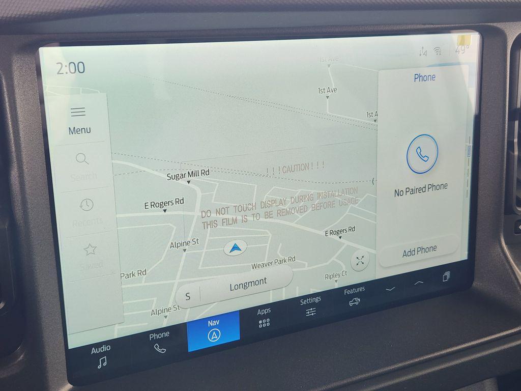 new 2025 Ford Bronco car, priced at $48,982