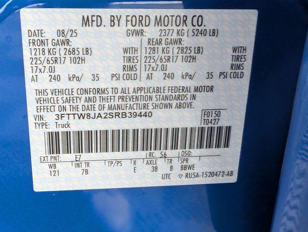 new 2025 Ford Maverick car, priced at $32,895