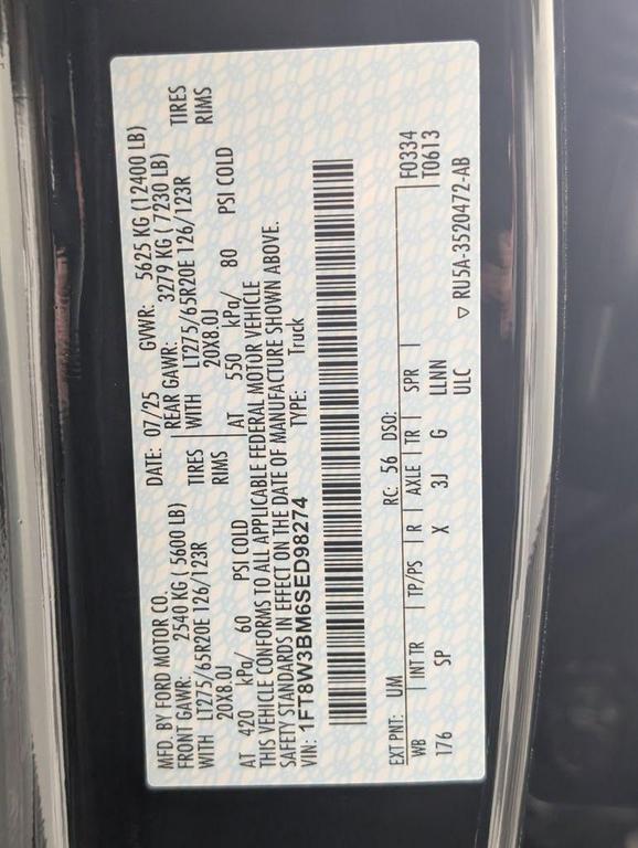 new 2025 Ford F-350 car, priced at $93,497