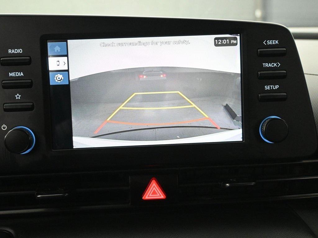 used 2025 Hyundai Elantra car, priced at $17,999