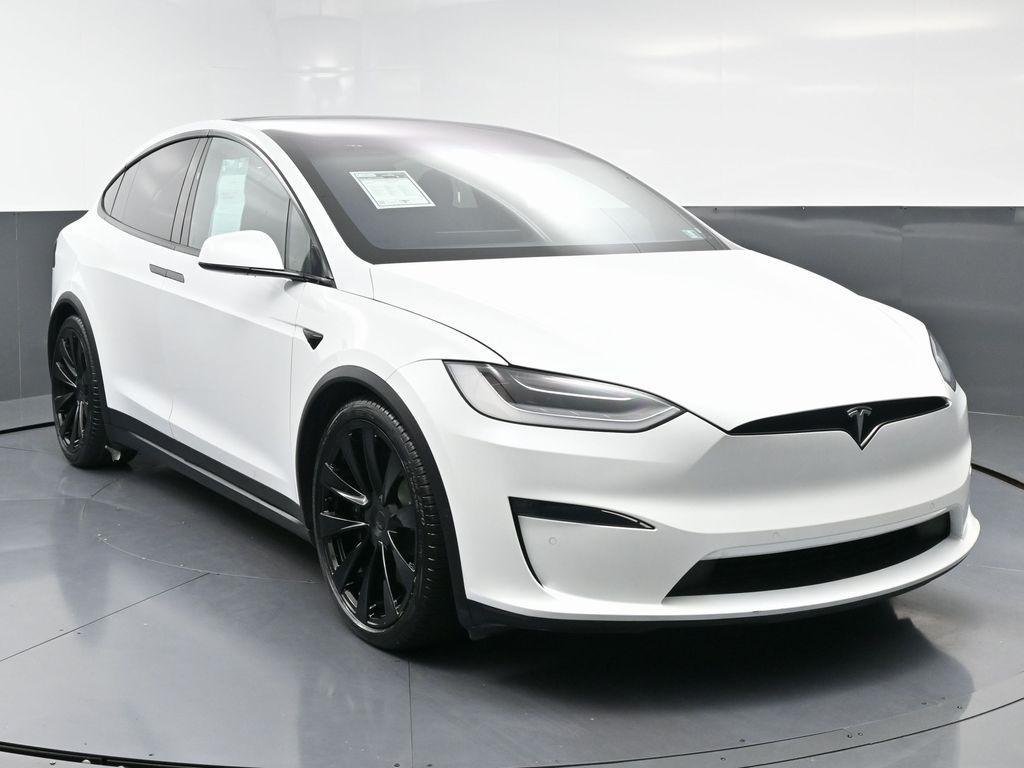 used 2022 Tesla Model X car, priced at $43,499