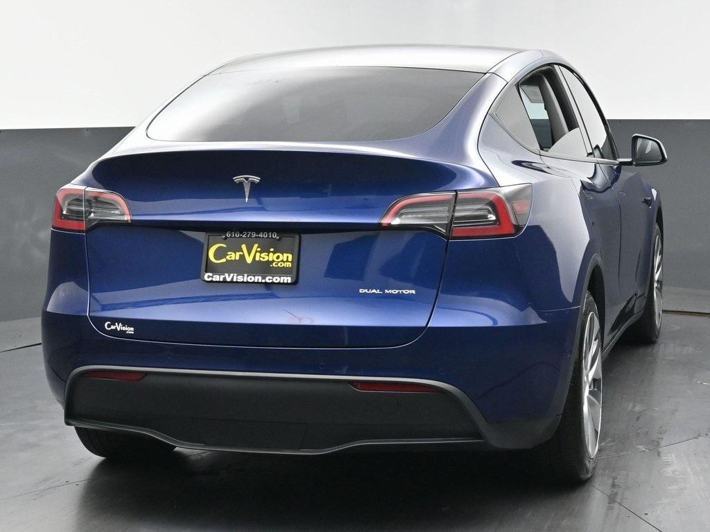 used 2021 Tesla Model Y car, priced at $22,499