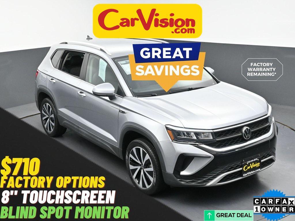used 2022 Volkswagen Taos car, priced at $16,499