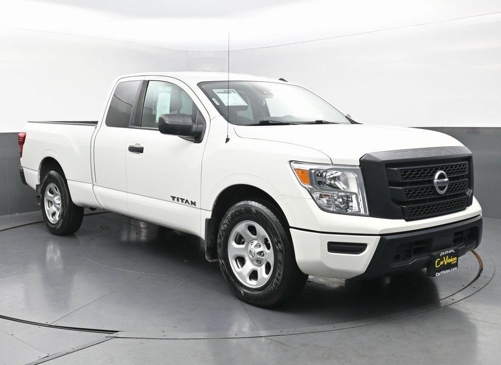 used 2021 Nissan Titan car, priced at $18,499