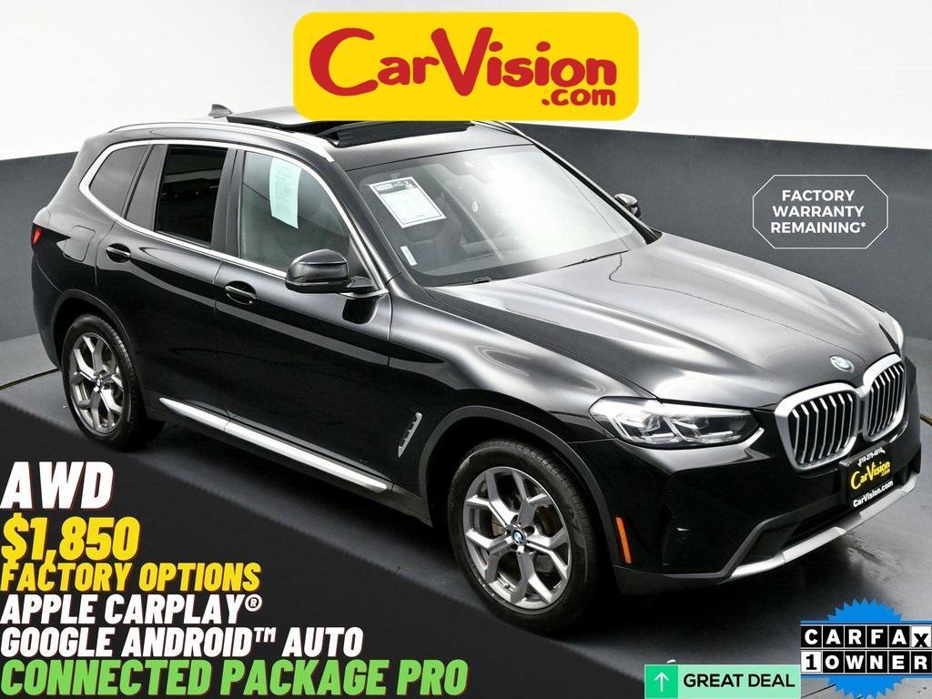 used 2023 BMW X3 car, priced at $35,999