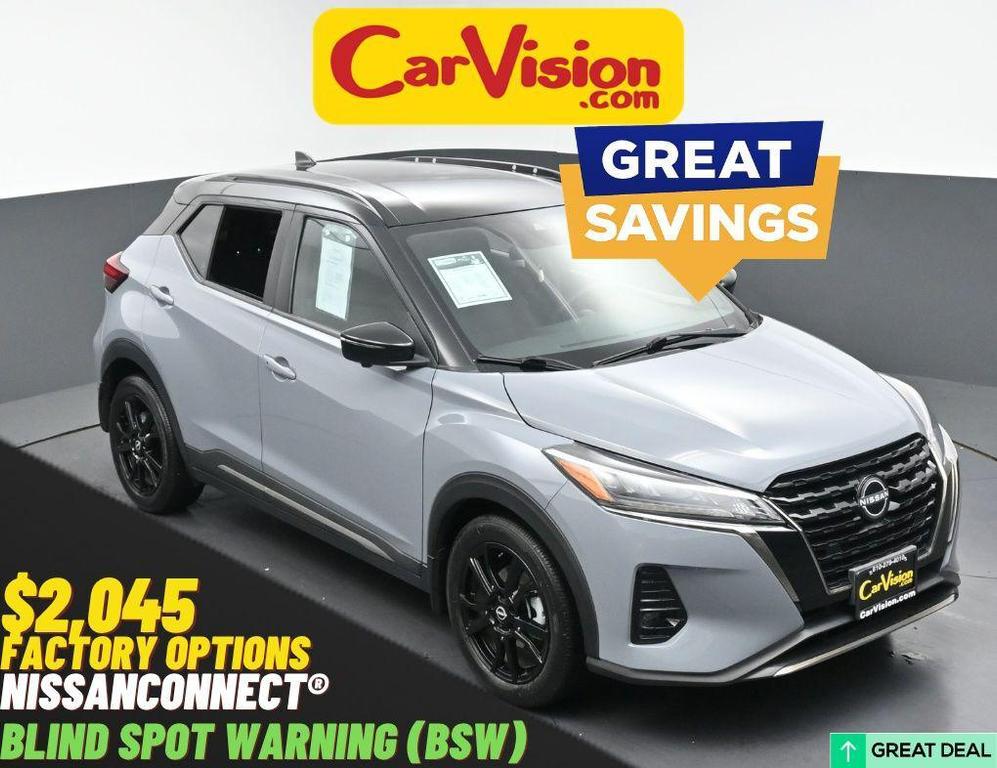 used 2023 Nissan Kicks car, priced at $17,798