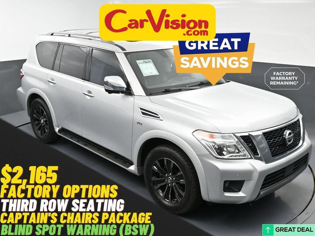 used 2019 Nissan Armada car, priced at $18,999