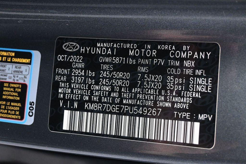 used 2023 Hyundai Palisade car, priced at $33,998