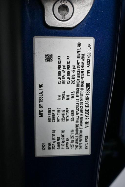 used 2022 Tesla Model 3 car, priced at $19,699