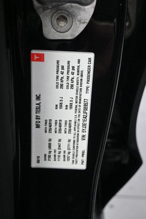 used 2018 Tesla Model 3 car, priced at $16,998