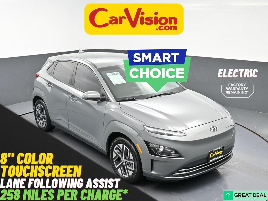used 2023 Hyundai Kona EV car, priced at $15,999