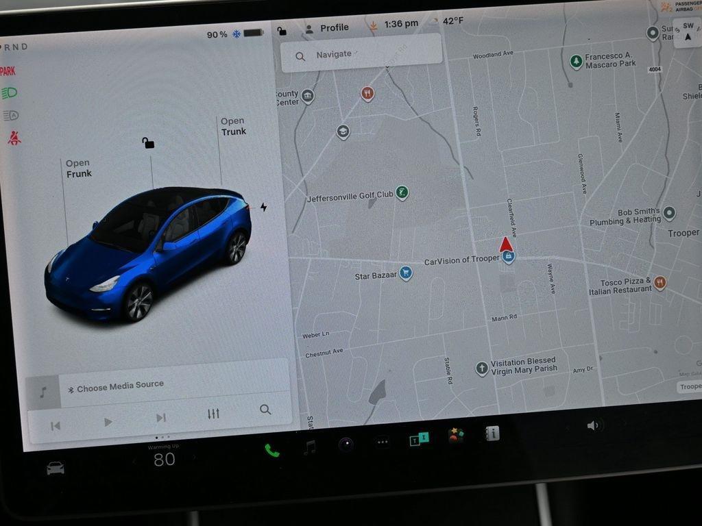 used 2020 Tesla Model Y car, priced at $22,999