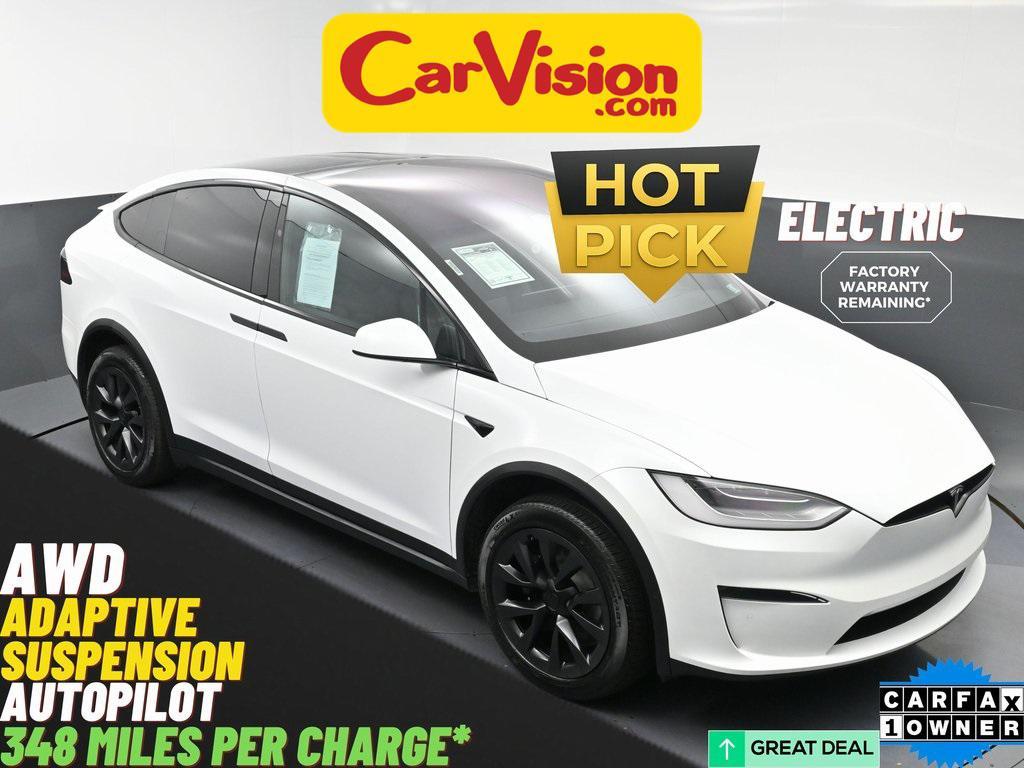 used 2023 Tesla Model X car, priced at $48,498