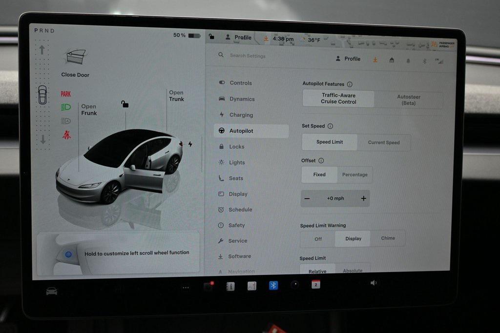 used 2025 Tesla Model 3 car, priced at $33,998