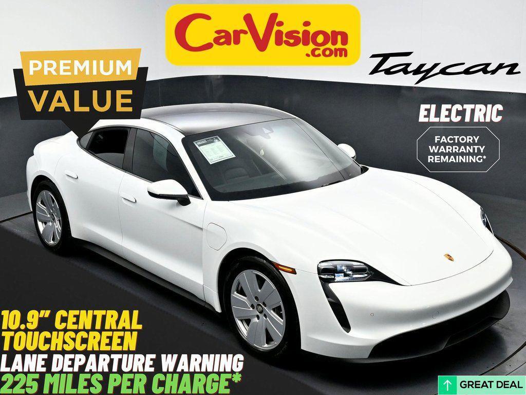 used 2022 Porsche Taycan car, priced at $45,999